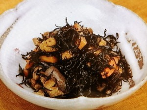 ひじきと鶏肉の煮物