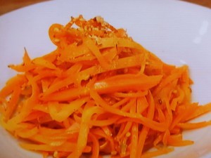 にんじんのナムル
