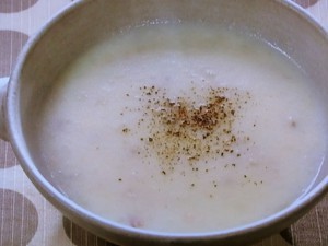じゃがいものマッシュスープ