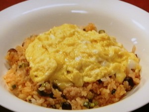 しょうがオムライス