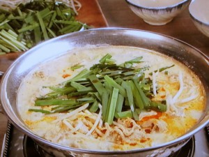 豆乳担々鍋