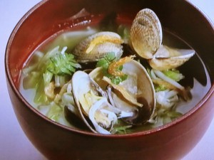 あさりとキャベツのうま煮