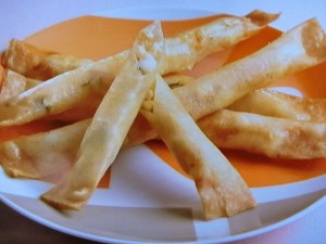 ほたてのスティック揚げ