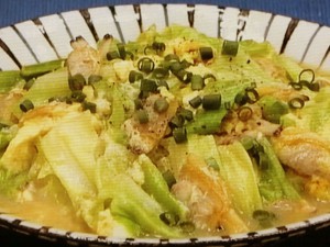 アサリキャベたま