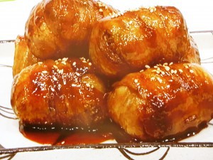男のロマンだ!がっつきたい肉巻きおにぎり