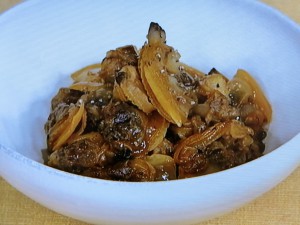 あさりの黒こしょう煮