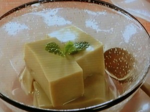 豆乳コーヒーゼリー