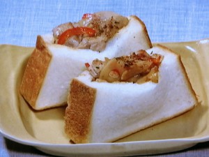 きんぴらのポケットサンド