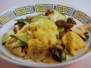 豚肉と卵の炒めもの