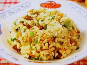 ピリ辛砂肝チャーハン