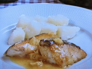 さわらのムニエル レモンソース