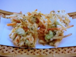 筍の木の芽揚げ