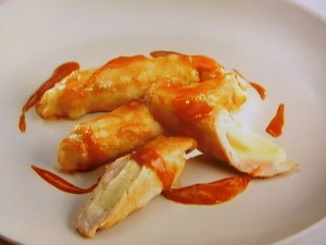 豚肉のチーズロール