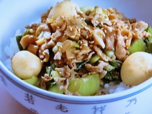 台湾風豚丼