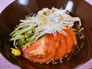 しらたき入り冷やし中華