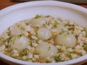 かぶのえびそぼろ煮