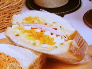 ダブル卵サンド