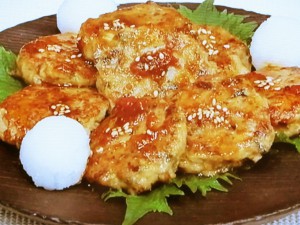 イワシのつみれバーグ