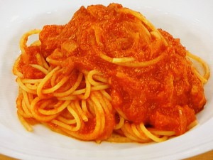シェフの!激うま ベーコンとトマトのパスタ