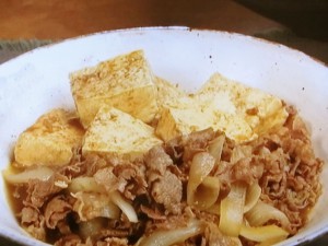 カレー肉豆腐