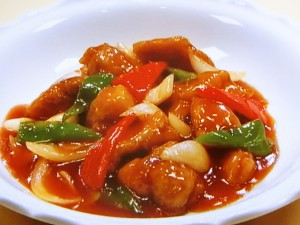 鶏やわらか揚げの甘酢からめ