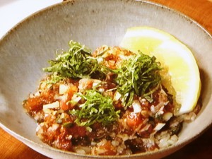 かつおの青じそタルタル