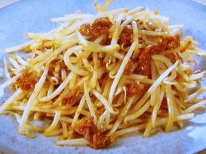 もやしのドライカレー風