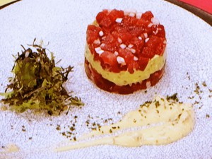 くるみとアボカドのタルタル