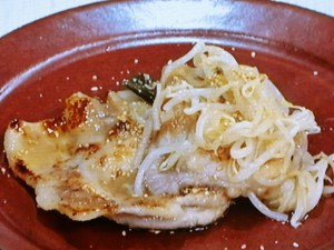 昆布酢もやしのしっとり豚