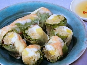 昆布酢もやしの生春巻