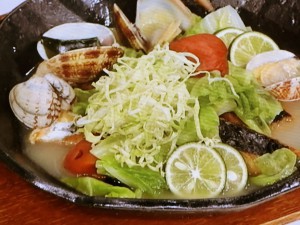 サワラの和風アクアパッツァ