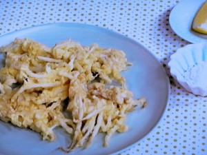 もやしの肉天