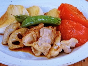 たっぷり野菜の彩りソテー