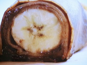 チョコバナナクレープ