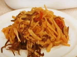切り干し大根のはりはり漬け