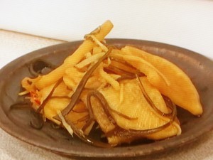 大根のはりはり漬け