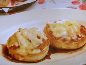 玉ねぎステーキ ハムチーズのせ