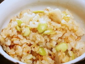 ビール炊き込みごはん