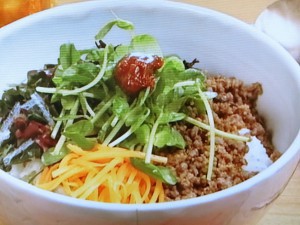 海藻ピビンパ