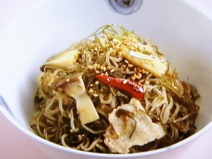糸こんにゃくと昆布のうま煮