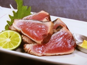 かつおの塩たたき