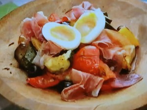 もこみち流 生ハムのせラタトゥイユ