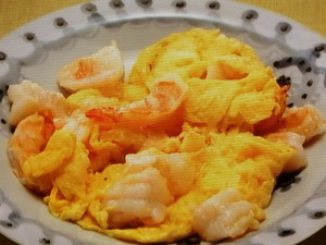 エビの卵炒め