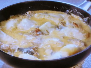 さば缶とじゃがいものグラタン