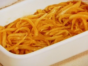 玉ねぎのポン酢しょうゆ漬け