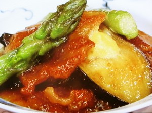 豚肉とナスの辛子炒め