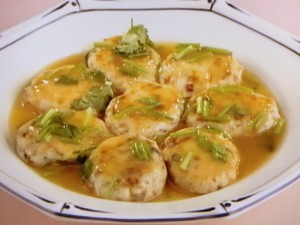 煮込みあじバーグ