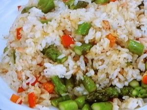 アスパラチャーハン