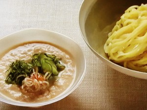 あじの冷や汁つけめん