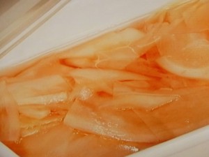 新しょうがの甘酢漬け